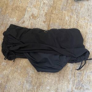 Black Bikini Skirt